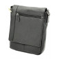 Borseta de Umar Barbati Hunter, din Piele Nappa Neagra, Curea Reglabila, 24x25x6 cm - Eleganta si Functionalitate Premium