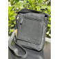 Borseta de Umar Barbati Hunter, din Piele Nappa Neagra, Curea Reglabila, 24x25x6 cm - Eleganta si Functionalitate Premium