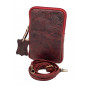 Geanta dama de umar mini pentru telefon, Port Telefon Crossbody, Curea de umar din piele, 18x12x2 cm